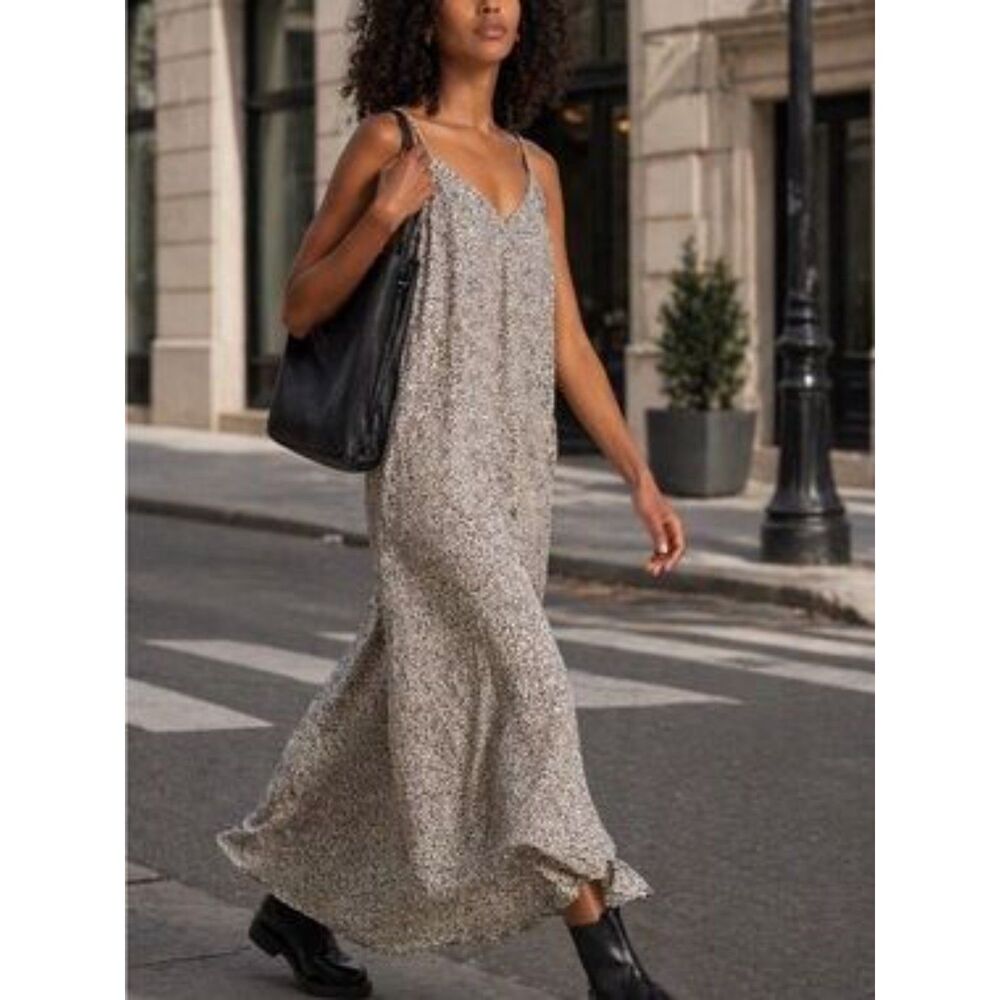 Jenni Kayne Slip Dress - Leopard M